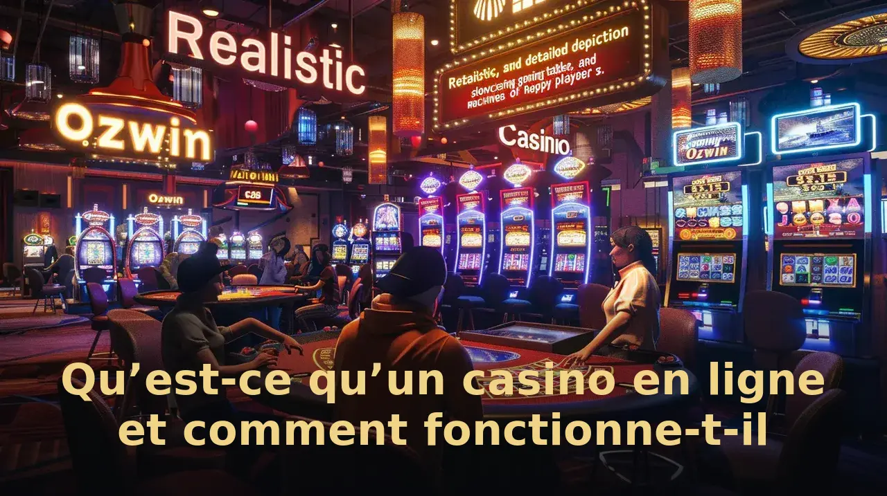 Qu’est-ce qu’un casino en ligne et comment fonctionne-t-il