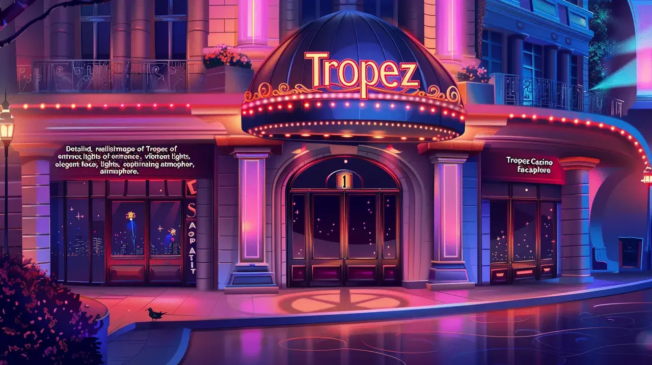 Intérieur d’un casino en ligne moderne