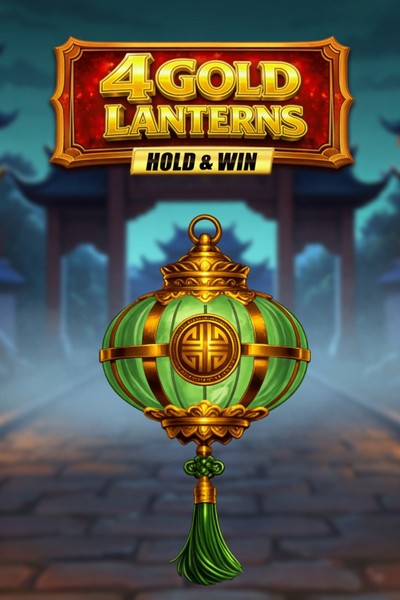 Machine 4 Gold Lanterns Hold & Win sur Cleobetra Casino